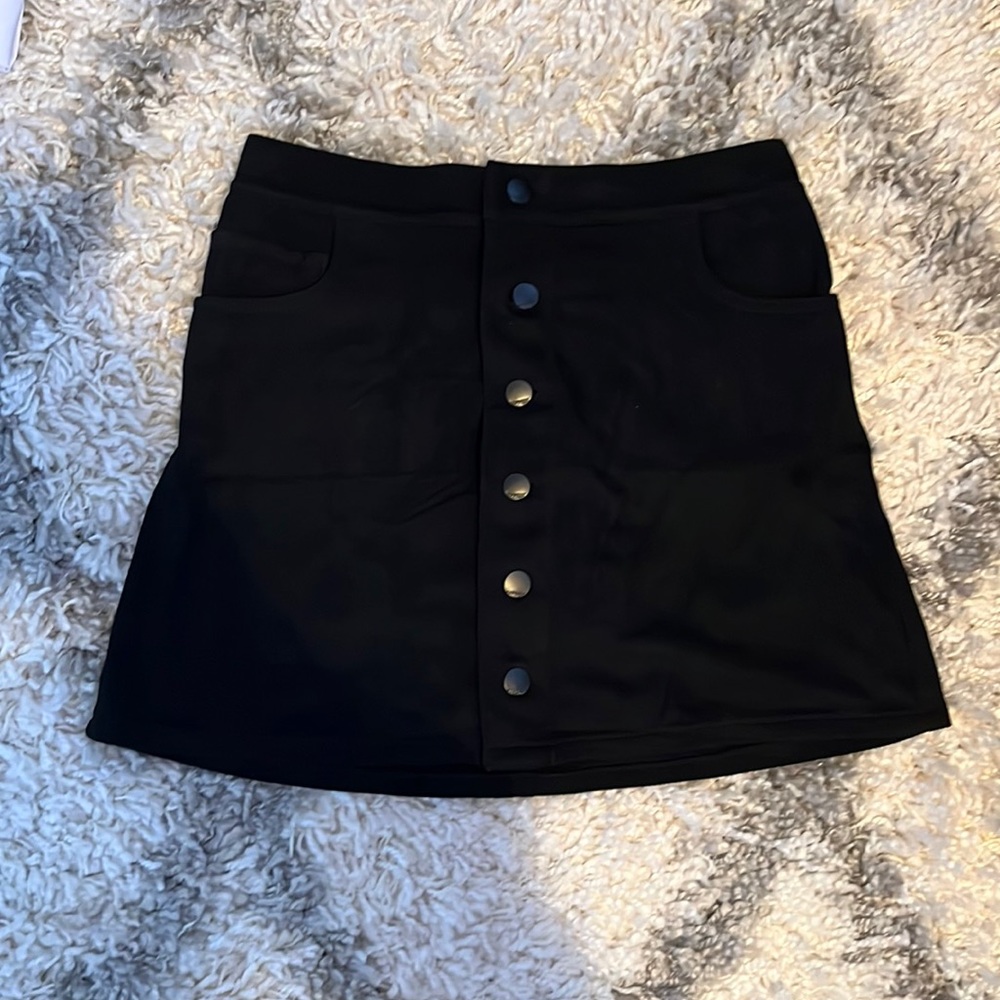 black suede skirt express